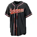 Men's No.34 Shane Baz Baltimore Orioles Black Replica Fashion Out Jersey