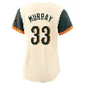 Women's No.33 Eddie Murray Baltimore Orioles Cream Limited 2026 City Connect Stadium Jersey