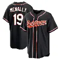 Youth No.19 Dave Mcnally Baltimore Orioles Black Replica Fashion Out Jersey