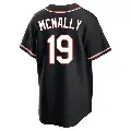 Youth No.19 Dave Mcnally Baltimore Orioles Black Replica Fashion Out Jersey